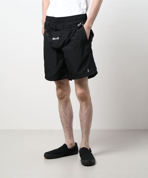 Woods（ウッズ）の「【Woods/ウッズ】 ウエストポーチ付き ナイロン バギーショーツ（その他パンツ・メンズ・ブラック/オリーブ/イエロー/グリーン/ネイビー/ブラウン・L/XL/M）」の13枚目の写真