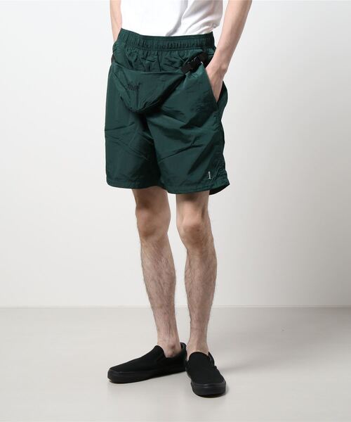 Woods（ウッズ）の「【Woods/ウッズ】 ウエストポーチ付き ナイロン バギーショーツ（その他パンツ・メンズ・ブラック/オリーブ/イエロー/グリーン/ネイビー/ブラウン・L/XL/M）」の9枚目の写真