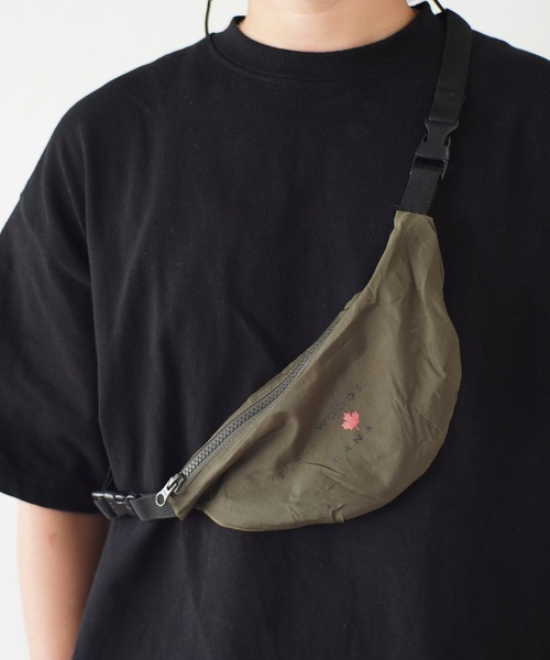 Woods（ウッズ）の「【Woods/ウッズ】 ウエストポーチ付き ナイロン バギーショーツ（その他パンツ・メンズ・ブラック/オリーブ/イエロー/グリーン/ネイビー/ブラウン・L/XL/M）」の15枚目の写真