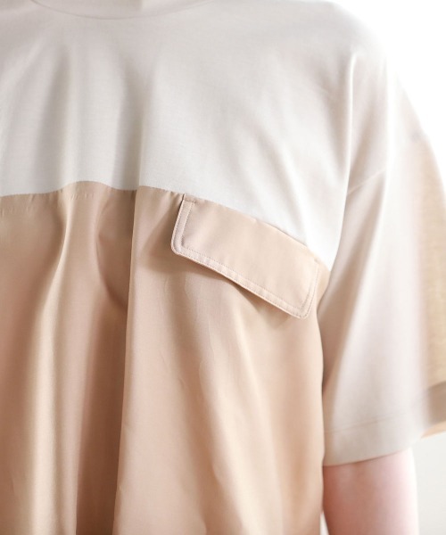 Pao de lo(パオデロ)の「【VOYAGE】サイロタイムレスポンチカットソー(Tシャツ/カットソー・レディース・ブラック/ベージュ/ネイビー・9号)」の11枚目の写真