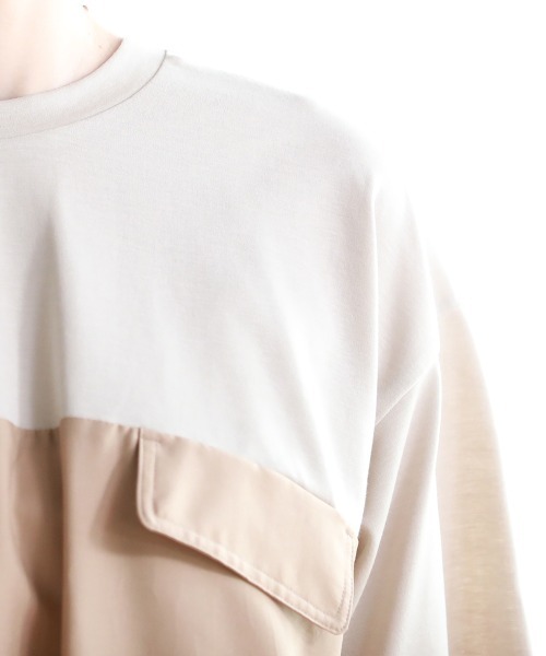 Pao de lo(パオデロ)の「【VOYAGE】サイロタイムレスポンチカットソー(Tシャツ/カットソー・レディース・ブラック/ベージュ/ネイビー・9号)」の9枚目の写真