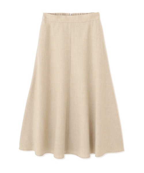 NATURAL BEAUTY BASIC（ナチュラルビューティーベーシック）の「【Petit LUXE】麻混フレアスカート（スカート・レディース・ベージュ/ネイビー/レッド・MEDIUM/SMALL）」の13枚目の写真