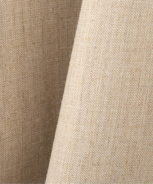 NATURAL BEAUTY BASIC（ナチュラルビューティーベーシック）の「【Petit LUXE】麻混フレアスカート（スカート・レディース・ベージュ/ネイビー/レッド・MEDIUM/SMALL）」の15枚目の写真