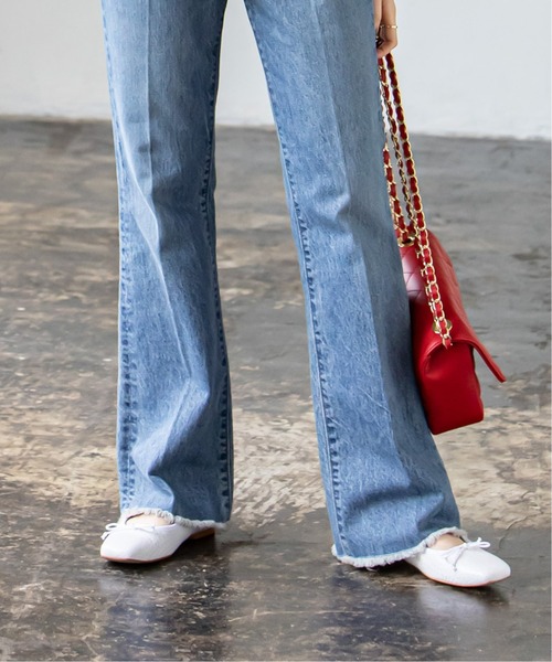 Noble（ノーブル）の「【FLAMEN QUITAS】 バレエシューズ◆（バレエシューズ・レディース・ホワイト/イエロー・37/38/36）」の3枚目の写真