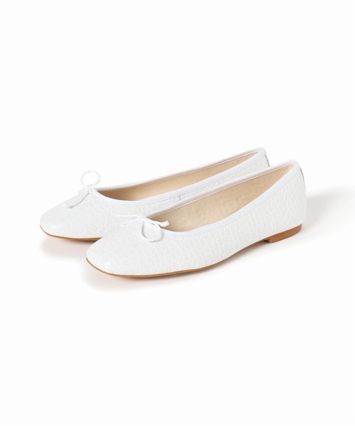 Noble（ノーブル）の「【FLAMEN QUITAS】 バレエシューズ◆（バレエシューズ・レディース・ホワイト/イエロー・37/38/36）」の6枚目の写真