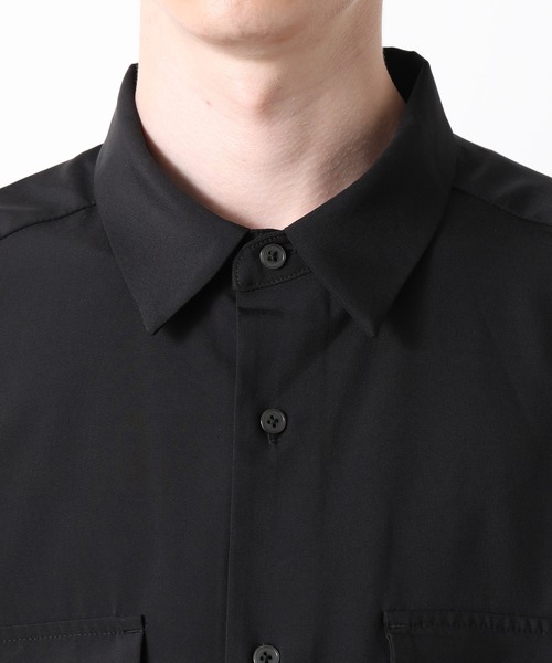 JUNRED（ジュンレッド）の「ドレープCPOビッグシャツ（シャツ/ブラウス・メンズ・チャコールグレー/ブラック/ベージュ・S/M/L）」の22枚目の写真