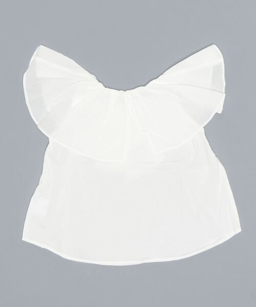 GLOBAL WORK(グローバルワーク)の「ラッフルブラウス/ノースリーブ/キッズ/953645(シャツ/ブラウス・キッズ・ホワイト/ブラック・120cm/140cm/110cm/100cm/150cm/160cm/130cm)」の17枚目の写真