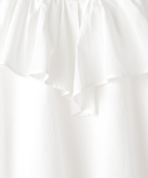 GLOBAL WORK(グローバルワーク)の「ラッフルブラウス/ノースリーブ/キッズ/953645(シャツ/ブラウス・キッズ・ホワイト/ブラック・120cm/140cm/110cm/100cm/150cm/160cm/130cm)」の13枚目の写真