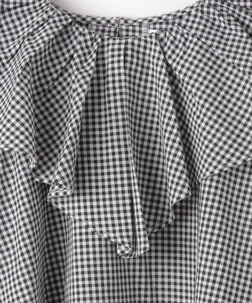 GLOBAL WORK(グローバルワーク)の「ラッフルブラウス/ノースリーブ/キッズ/953645(シャツ/ブラウス・キッズ・ホワイト/ブラック・120cm/140cm/110cm/100cm/150cm/160cm/130cm)」の15枚目の写真