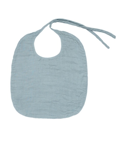 Numero74（ヌメロ）の「Numero 74/Baby Bib Round（スタイ/よだれかけ・キッズ・スモークピンク/ナチュラル/ライトブルー/ピンクベージュ/シルバーグレー/グレイッシュブルー/ライトイエロー/セージグリーン/ピンク系/ホワイト・FREE）」の5枚目の写真