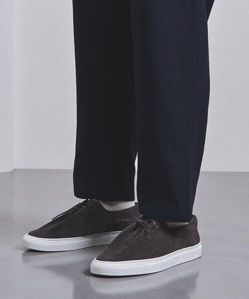 UNITED ARROWS（ユナイテッドアローズ）の「＜UNITED ARROWS＞ ポリエステル サップ/ドット オールギャザー イージーパンツ（その他パンツ・メンズ・ライトグレー/ネイビー/ダークグレー・SMALL/MEDIUM/LARGE/X-LARGE）」の7枚目の写真