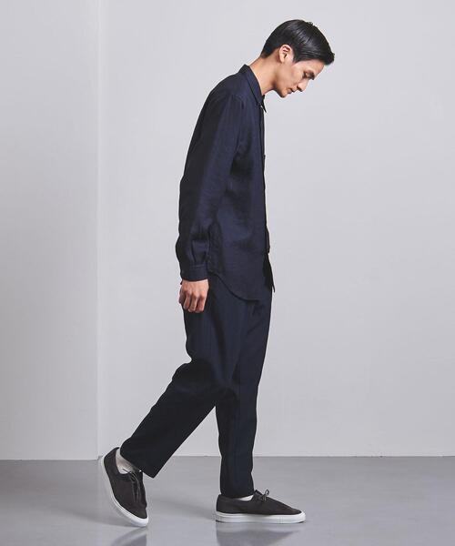 UNITED ARROWS（ユナイテッドアローズ）の「＜UNITED ARROWS＞ ポリエステル サップ/ドット オールギャザー イージーパンツ（その他パンツ・メンズ・ライトグレー/ネイビー/ダークグレー・SMALL/MEDIUM/LARGE/X-LARGE）」の10枚目の写真