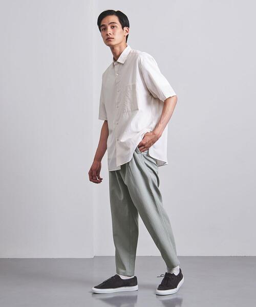 UNITED ARROWS（ユナイテッドアローズ）の「＜UNITED ARROWS＞ ポリエステル サップ/ドット オールギャザー イージーパンツ（その他パンツ・メンズ・ライトグレー/ネイビー/ダークグレー・SMALL/MEDIUM/LARGE/X-LARGE）」の13枚目の写真