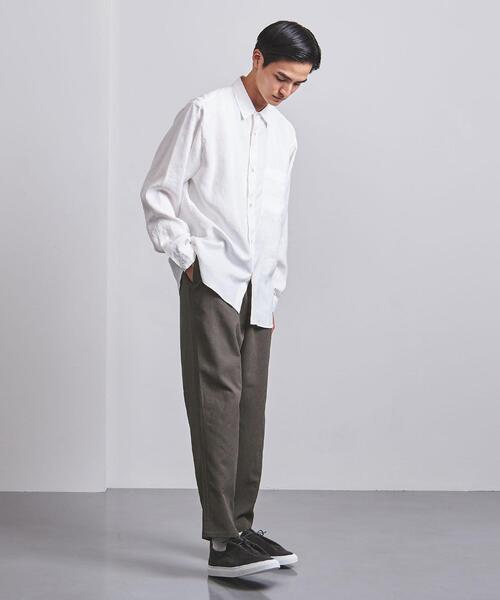 UNITED ARROWS（ユナイテッドアローズ）の「＜UNITED ARROWS＞ ポリエステル サップ/ドット オールギャザー イージーパンツ（その他パンツ・メンズ・ライトグレー/ネイビー/ダークグレー・SMALL/MEDIUM/LARGE/X-LARGE）」の16枚目の写真