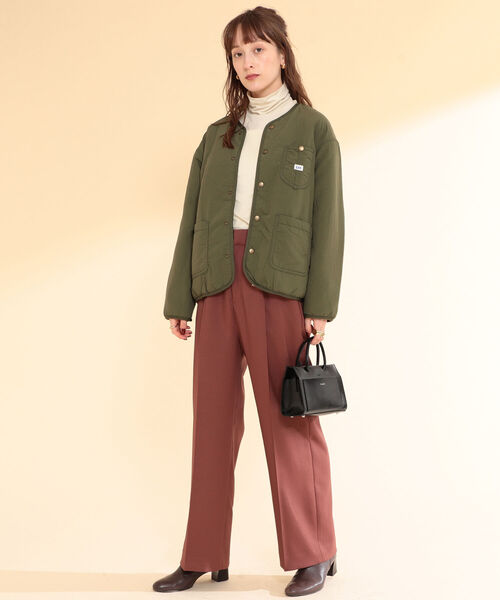 Ray BEAMS（レイビームス）の「Ray BEAMS / ストレッチ タートルネック Tシャツ（Tシャツ/カットソー・レディース・イエロー/サックスブルー/ホワイト系その他6・ONE SIZE）」の14枚目の写真