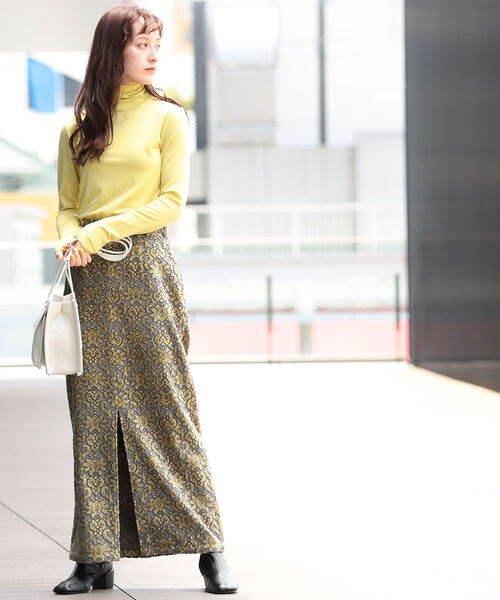 Ray BEAMS（レイビームス）の「Ray BEAMS / ストレッチ タートルネック Tシャツ（Tシャツ/カットソー・レディース・イエロー/サックスブルー/ホワイト系その他6・ONE SIZE）」の19枚目の写真