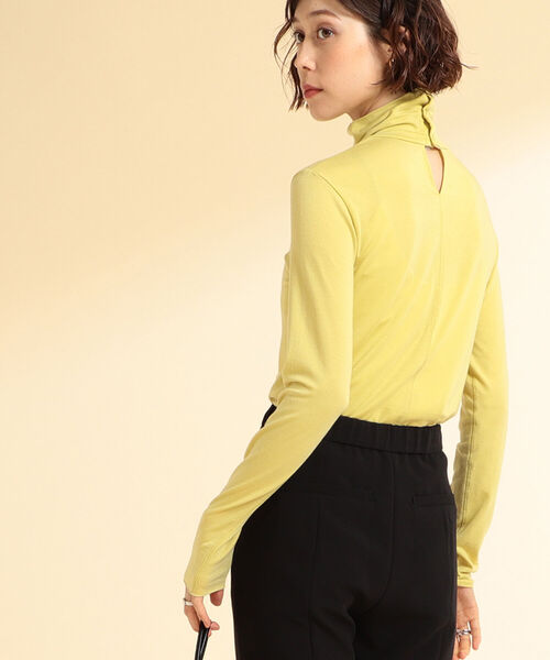 Ray BEAMS（レイビームス）の「Ray BEAMS / ストレッチ タートルネック Tシャツ（Tシャツ/カットソー・レディース・イエロー/サックスブルー/ホワイト系その他6・ONE SIZE）」の21枚目の写真