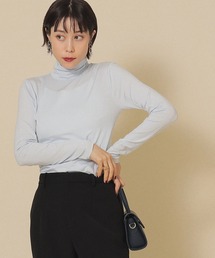 Ray BEAMS | Ray BEAMS / ストレッチ タートルネック Tシャツ(Tシャツ/カットソー)