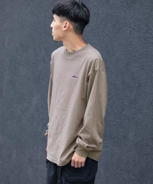 THOUSAND MILE(サウザンドマイル)の「『XLサイズ別注』EMBROIDERY LOGO LONG-SLEEVE T-SHIRTS(Tシャツ/カットソー・メンズ・ベージュ/ホワイト/ブラック・LARGE/X-LARGE/MEDIUM)」の9枚目の写真