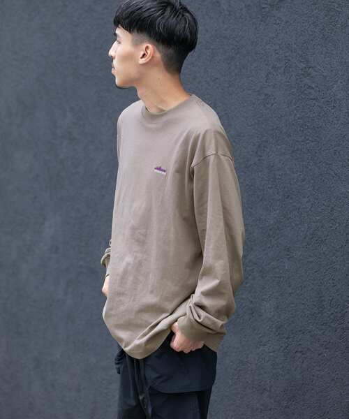 THOUSAND MILE(サウザンドマイル)の「『XLサイズ別注』EMBROIDERY LOGO LONG-SLEEVE T-SHIRTS(Tシャツ/カットソー・メンズ・ベージュ/ホワイト/ブラック・LARGE/X-LARGE/MEDIUM)」の14枚目の写真