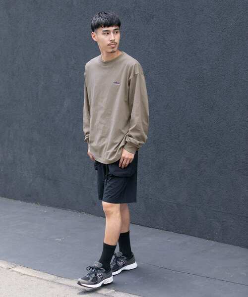 THOUSAND MILE(サウザンドマイル)の「『XLサイズ別注』EMBROIDERY LOGO LONG-SLEEVE T-SHIRTS(Tシャツ/カットソー・メンズ・ベージュ/ホワイト/ブラック・LARGE/X-LARGE/MEDIUM)」の18枚目の写真