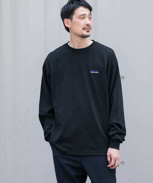 THOUSAND MILE(サウザンドマイル)の「『XLサイズ別注』EMBROIDERY LOGO LONG-SLEEVE T-SHIRTS(Tシャツ/カットソー・メンズ・ベージュ/ホワイト/ブラック・LARGE/X-LARGE/MEDIUM)」の20枚目の写真