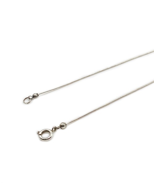 Indian Jewelry（インディアンジュエリー）の「THEATER シアター  ドリームキャッチャーデザインパイプビーズシルバーネックレス Made in USA（ネックレス・レディース・ブラック/ターコイズブルー・FREE）」の4枚目の写真