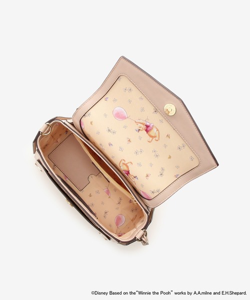 Samantha Thavasa◆ショルダーバッグ/BRW/×ぷーさん Samantha Thavasa（サマンサタバサ）の「くまのプーさんコレクション