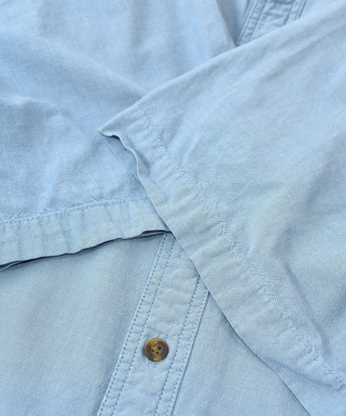 Carhartt(カーハート)の「【ヴィンテージ古着】carhartt/カーハート 半袖シャツ ボタンダウン(シャツ/ブラウス・メンズ・ブルー・X-LARGE)」の8枚目の写真