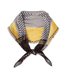 N.（N. Natural Beauty Basic） | キカ柄プリーツスカーフ(ストール/ショール)