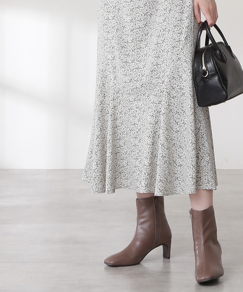 N.（N. Natural Beauty Basic）（エヌエヌナチュラルビューティーベーシック）の「◆セットバックショートブーツ（ブーツ・レディース・ホワイト/ブラック/ブラウン・22.5/23.5/24.5）」の8枚目の写真