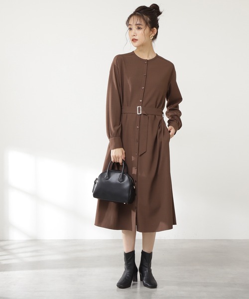 N.（N. Natural Beauty Basic）（エヌエヌナチュラルビューティーベーシック）の「◆セットバックショートブーツ（ブーツ・レディース・ホワイト/ブラック/ブラウン・22.5/23.5/24.5）」の21枚目の写真