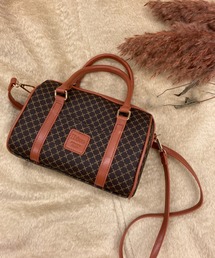 WEGO | WEGO/モノグラムボストンショルダー(ボストンバッグ)