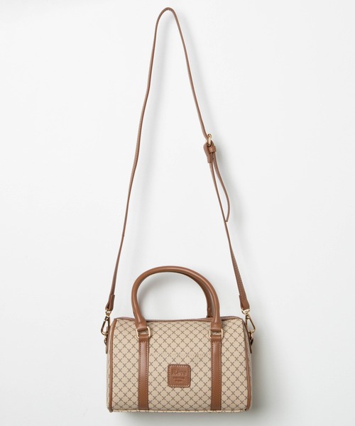 WEGO(ウィゴー)の「WEGO/モノグラムボストンショルダー(ボストンバッグ・レディース・その他1/その他2/ブラック系その他/ブラック・FREE)」の15枚目の写真