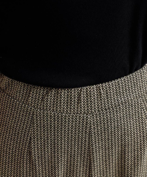 cepo（セポ）の「ヘリンボンジャガード　イージーパンツ（その他パンツ・レディース・グレー/ブラック・M）」の11枚目の写真