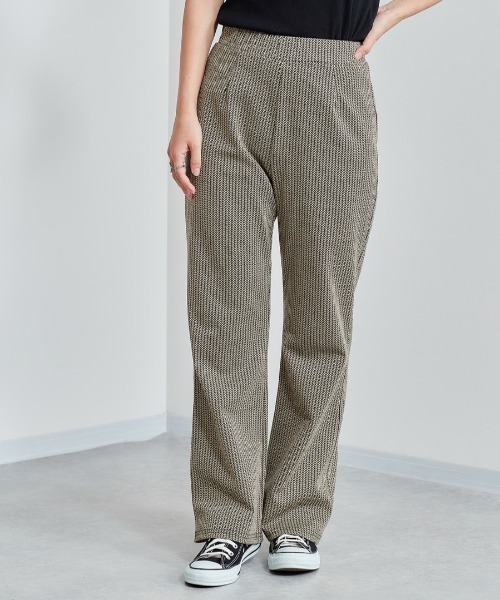 cepo（セポ）の「ヘリンボンジャガード　イージーパンツ（その他パンツ・レディース・グレー/ブラック・M）」の12枚目の写真