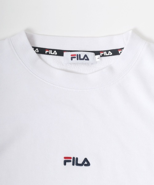 FILA（フィラ）の「FILA（フィラ） カレッジロゴ刺繍・ワンポイント刺繍スウェットトップス メンズ レディース/トレーナープルオーバー（スウェット・メンズ・ホワイト/アッシュグレー/ブラック/ダークグリーン/ネイビー/ホワイト系その他/ブラック系その他/グリーン系その他/グリーン系その他2/ブラック系その他2・LL/M/L）」の18枚目の写真