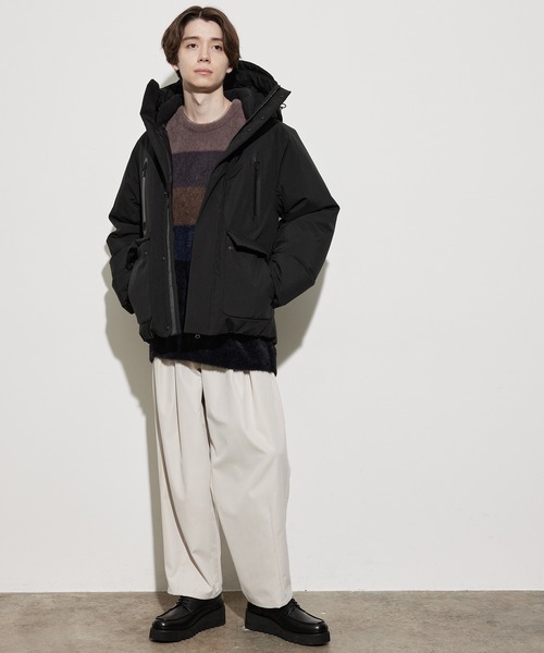 JUNRED(ジュンレッド)の「シェルダウンJKT(ダウンジャケット/コート・メンズ・ホワイト/ブラック/ブルー・LL/S/M/L)」の8枚目の写真