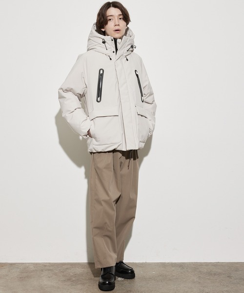 JUNRED(ジュンレッド)の「シェルダウンJKT(ダウンジャケット/コート・メンズ・ホワイト/ブラック/ブルー・LL/S/M/L)」の6枚目の写真