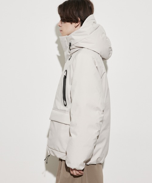 JUNRED(ジュンレッド)の「シェルダウンJKT(ダウンジャケット/コート・メンズ・ホワイト/ブラック/ブルー・LL/S/M/L)」の13枚目の写真