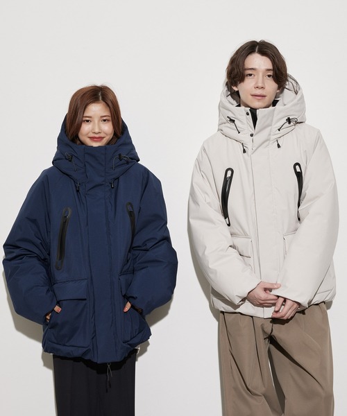 JUNRED(ジュンレッド)の「シェルダウンJKT(ダウンジャケット/コート・メンズ・ホワイト/ブラック/ブルー・LL/S/M/L)」の17枚目の写真