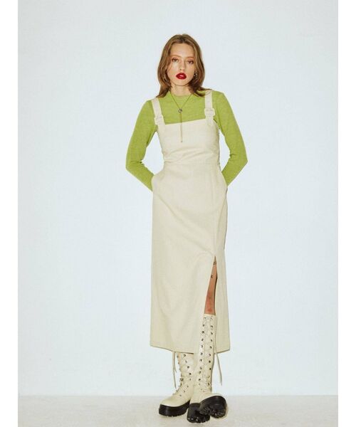 jouetie（ジュエティ）の「ボリュームソールトレッキングブーツ（ブーツ・レディース・ブラック/ブラウン/オフホワイト・M/L）」の20枚目の写真