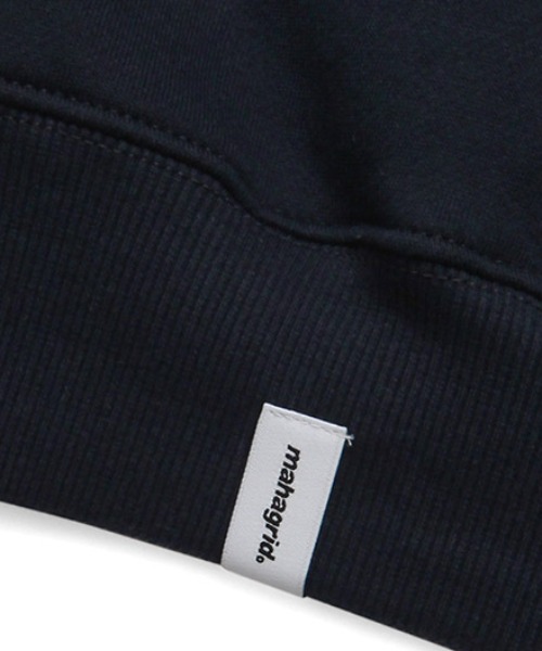 MAHAGRID（マハグリッド）の「【mahagrid】JIMMY M LOGO HOODIE / マハグリッド ジミー M ロゴ フーディー（パーカー・メンズ・ブラック/グレー/ネイビー/ワインレッド・SMALL/MEDIUM/LARGE/X-LARGE）」の19枚目の写真