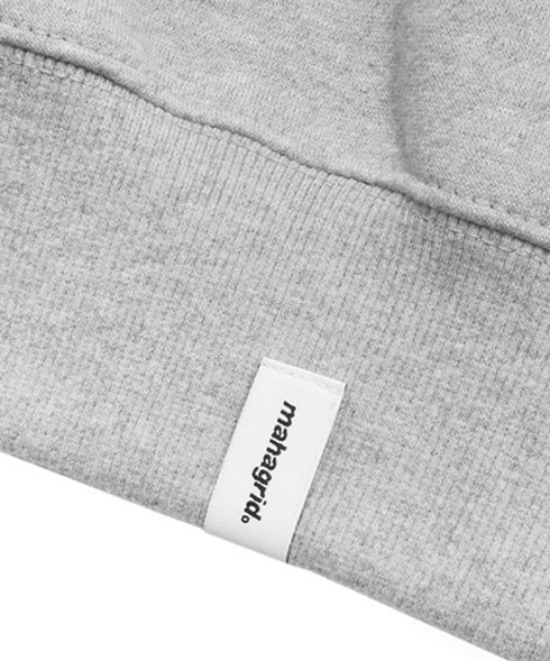 MAHAGRID（マハグリッド）の「【mahagrid】JIMMY M LOGO HOODIE / マハグリッド ジミー M ロゴ フーディー（パーカー・メンズ・ブラック/グレー/ネイビー/ワインレッド・SMALL/MEDIUM/LARGE/X-LARGE）」の13枚目の写真