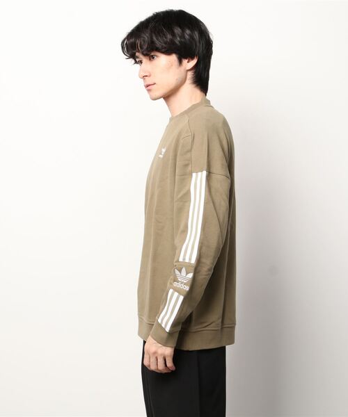 アディカラークラシックロックアップトレフォイルクルーネックスウェット/アディダスオリジナルス