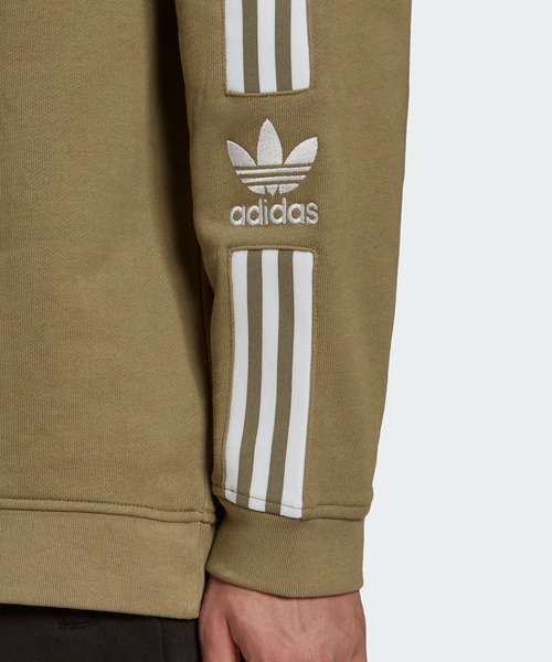 アディカラークラシックロックアップトレフォイルクルーネックスウェット/アディダスオリジナルス