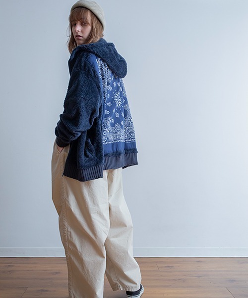 HAV-A-HANK(ハバハンク )の「Universal Style Wear × HAV・A・HANK / ハバハンク ムックボアパーカー(パーカー・メンズ・ネイビー/カーキ/ブラック/ダークオレンジ・X-LARGE/LARGE/MEDIUM)」の10枚目の写真