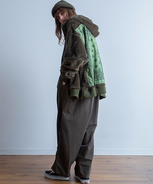 HAV-A-HANK(ハバハンク )の「Universal Style Wear × HAV・A・HANK / ハバハンク ムックボアパーカー(パーカー・メンズ・ネイビー/カーキ/ブラック/ダークオレンジ・X-LARGE/LARGE/MEDIUM)」の12枚目の写真