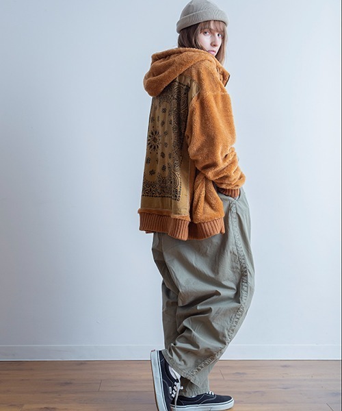 HAV-A-HANK(ハバハンク )の「Universal Style Wear × HAV・A・HANK / ハバハンク ムックボアパーカー(パーカー・メンズ・ネイビー/カーキ/ブラック/ダークオレンジ・X-LARGE/LARGE/MEDIUM)」の5枚目の写真
