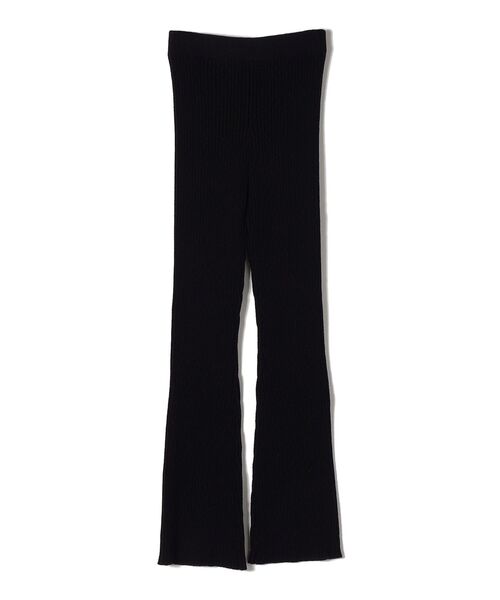 SHIPS(シップス)の「〈手洗い可能〉アイレットリブニットレギンスパンツ(レギンス/スパッツ・レディース・イエロー系その他2/ナチュラル/ブラック・ONE SIZE)」の10枚目の写真